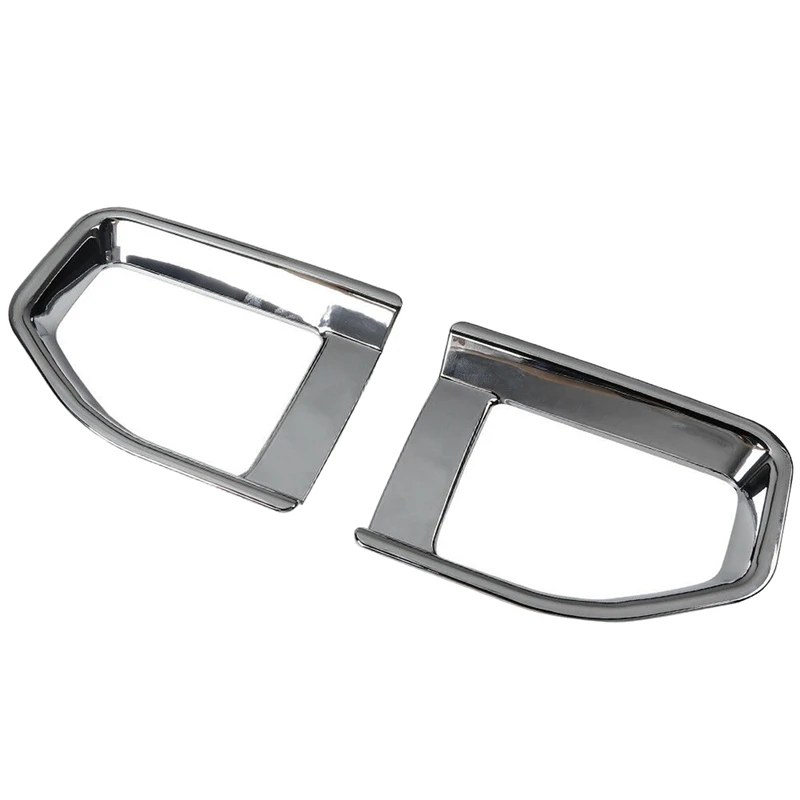 

2Pcs Car Rear Fog Light Lamp Frame Cover Trim Decor for Jeep Wrangler JL 2018+