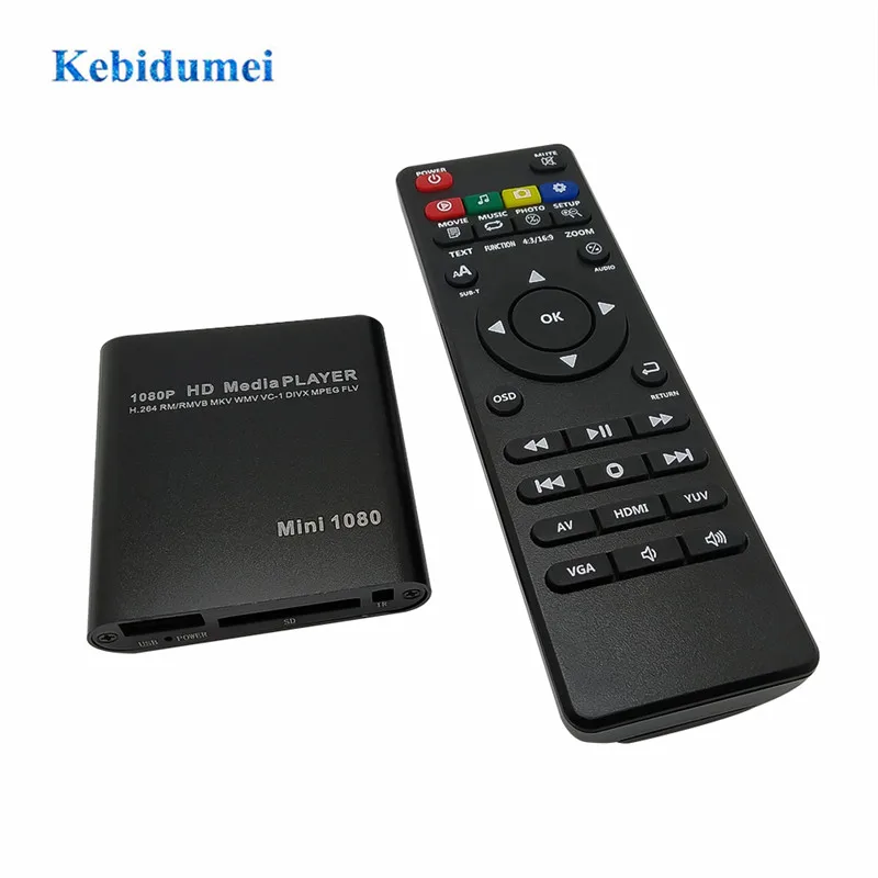 Full HD 1080P HDD U дисковый мультимедийный плеер медиабокс автомобильный медиаплеер