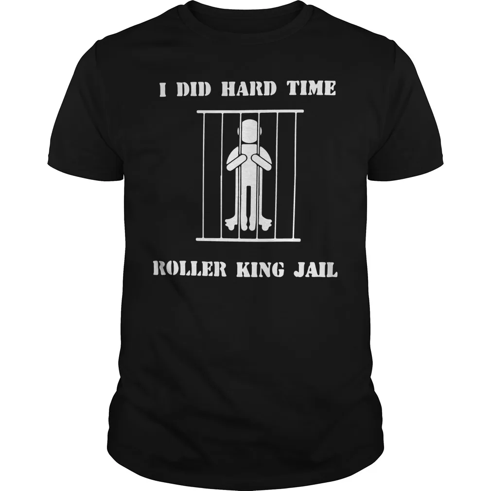 Мужская рубашка I did hard time roller king Jail shirt|Мужские футболки| |