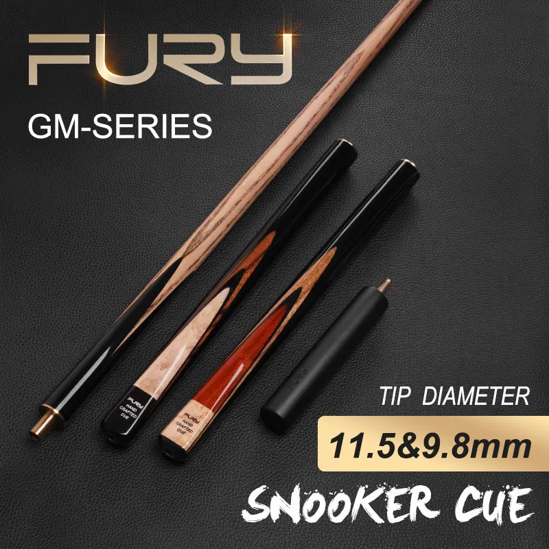 Серия GM Fury Snooker Cue Stick с чехлом Канада зовал набор из латуни средний шов бильярдный