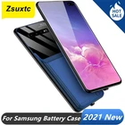 Чехол с зарядным устройством 10000 мА  ч для Samsung Galaxy S20 + Plus S9 S10 Plus S8 Plus Note 8 Note 9 A50 A50S A30S A70 A8S A9 Pro