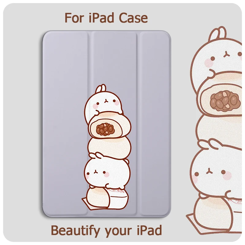 

Case For iPad Cartoon Cat Magnet Cover For Apple iPad Mini 1/2/3 Air 2/3 iPad Pro 2020 11'' 2018 PU Leather Tablet Folding Case