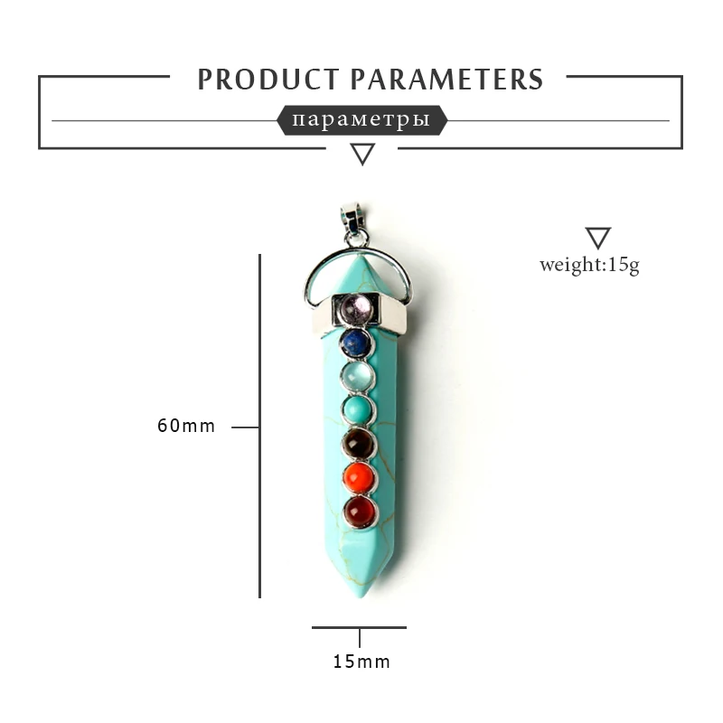 1PC gem natural crystal pendant rose quartz amethyst magic cure can be used for party DIY gift couple | Дом и сад