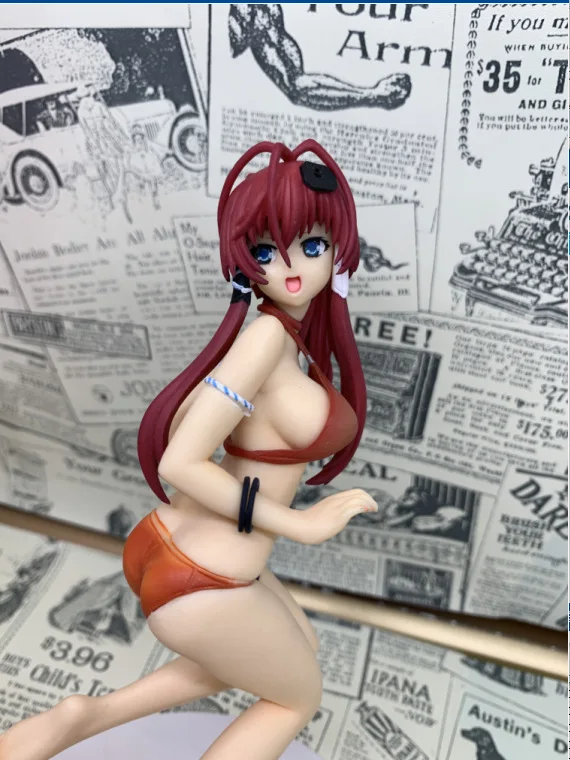 Аниме 18 см AlphaMax SkyTube Самурайские девушки купальник ПВХ Фигурки Сексуальная