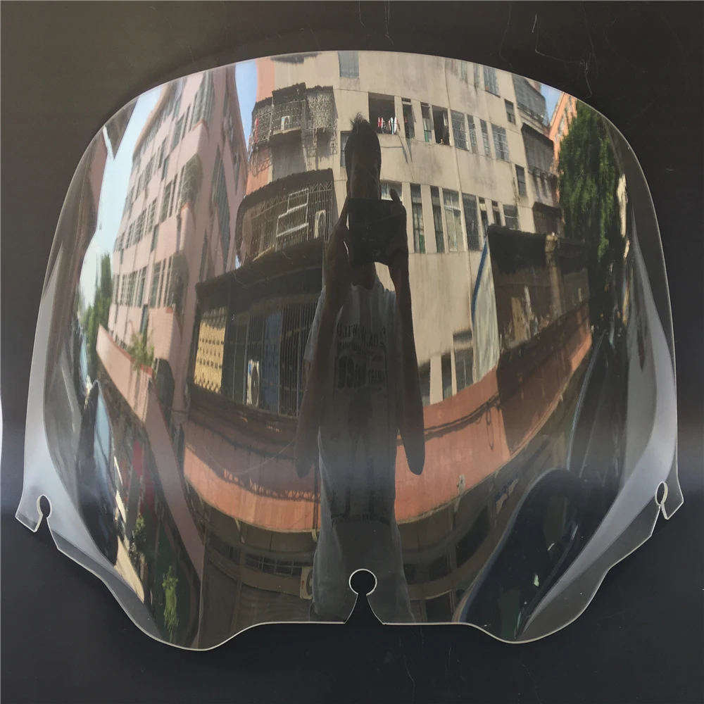 Лобовое стекло для мотоцикла 13 дюймов прозрачное лобовое Harley Touring Street Glide Electra Ultra