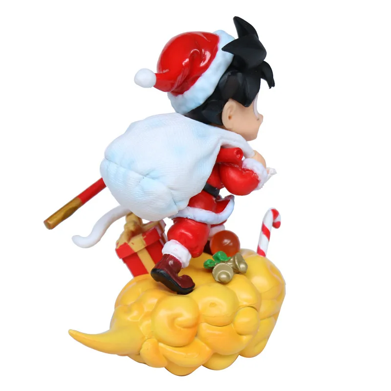 Драконий жемчуг Рождество Дети Сон Гоку на сальто облака ПВХ фигурку Модель