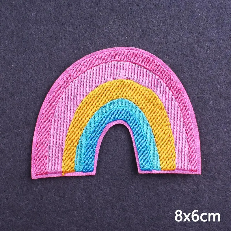 Радужные нашивки для геев термоклейкие одежды Мультяшные с животными одежда