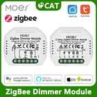 Умный регулятор яркости Tuya ZigBee 3,0, 12 клавиш, Модуль Автоматизации сделай сам, переключатель, приложение Smart Life, Alexa Google Home, голосовое управление, Лидер продаж