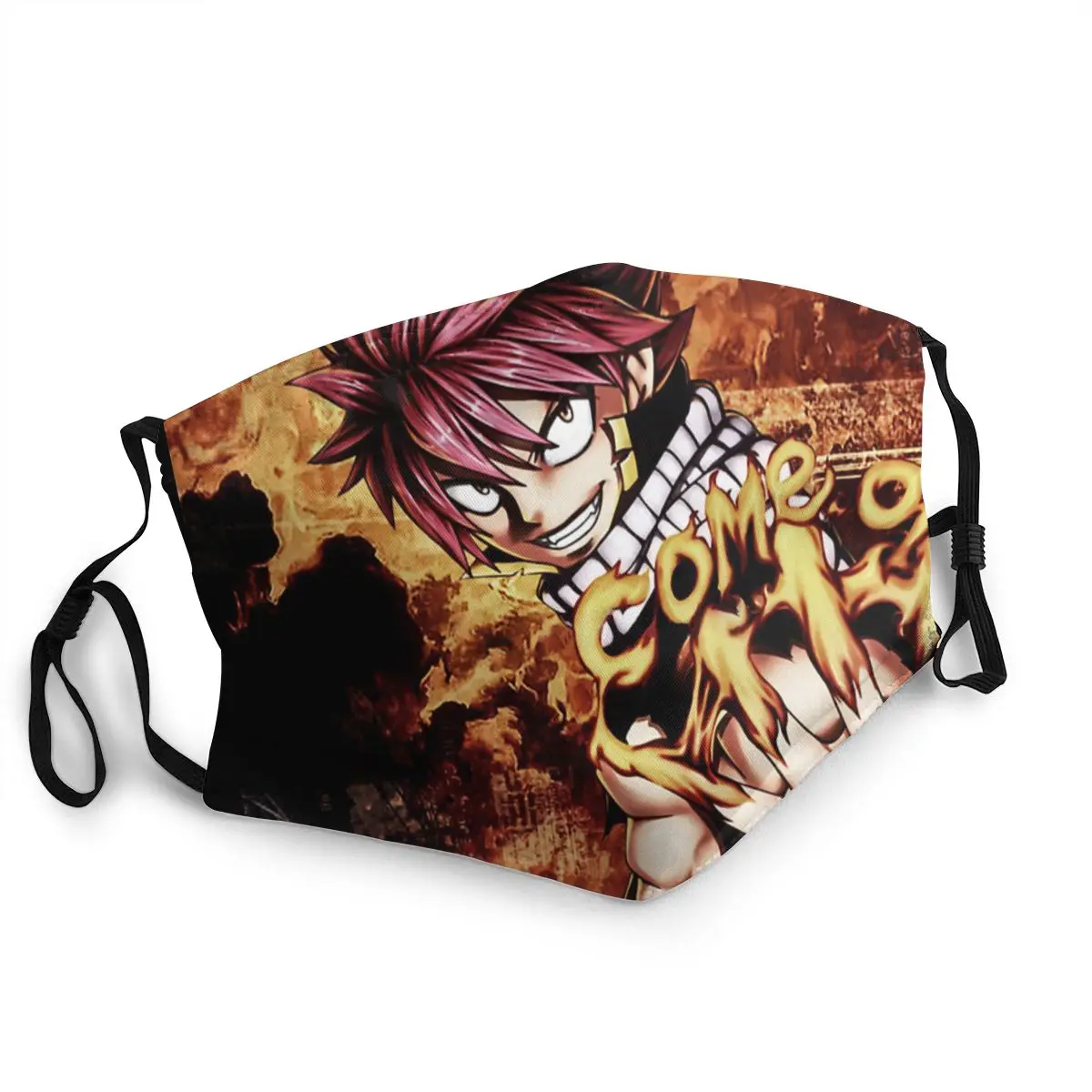 Моющаяся Маска Dragon Boy 2 черная маска для рта Волшебный хвост многоразовые маски