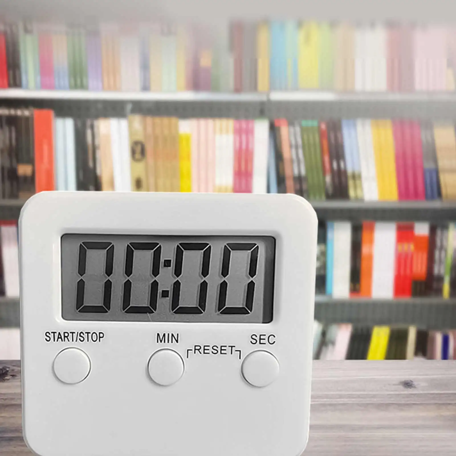 Цифровой кухонный таймер обратного отсчета счетчик кнопок ЖК дисплей громкий