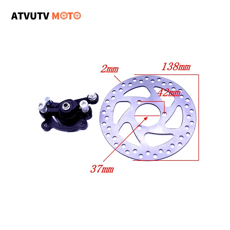 

Суппорт переднего и заднего дискового тормоза с Тормозным Диском для 47cc 49cc, китайский мини-мотоцикл, детский квадроцикл, карманный велосипе...