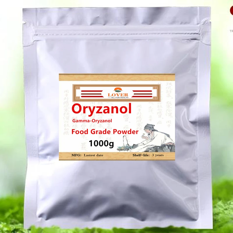 Oryzanol Powder Gamma-Oryzanol For Periodic psychosis Premenstrual tension Reduce blood lipid liver |