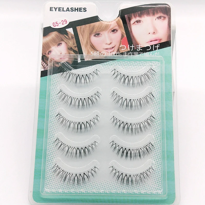 Модные натуральные накладные Искусственные ресницы длинный макияж 3d норковые