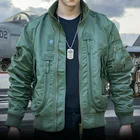 Летный костюм, куртка, тактическая ветровка, короткий зеленый летный Костюм в стиле милитари, уличное пальто для отдыха, Непромокаемая куртка на осень и зиму