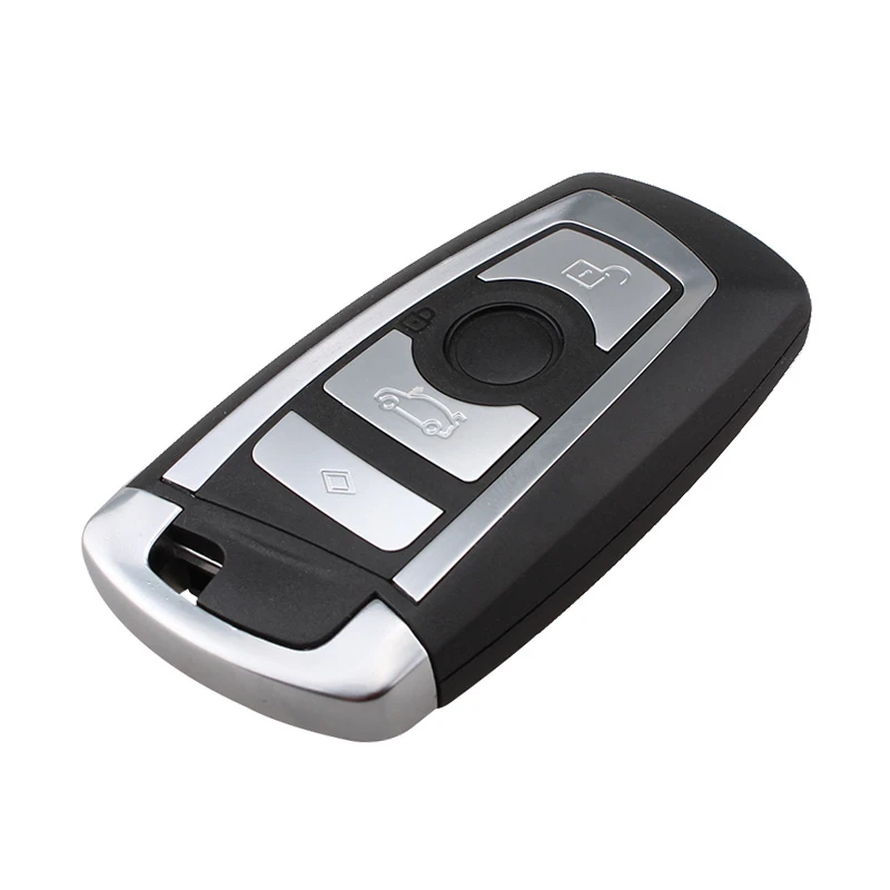 10 шт. сменный смарт чехол Keyecu для ключа 4 кнопки BMW CAS4 F10 F20 F30 F40 1 3 5 7 Series FEM/BDC +|Ключ от