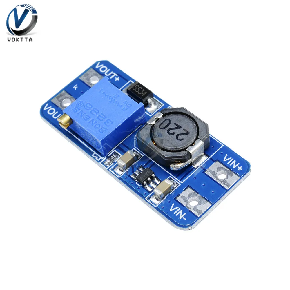DC-DC 12V 2A плата бустера модуль преобразователя мощности MT3608 усилителя