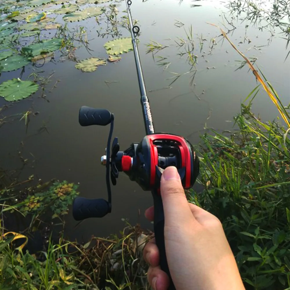 

1.8-2.4m Telescopic Casting Fishing Set Portable Ultralight Carbon Fiber Rod and 7.2:1 Gear Ratio Fishing Reel Fishing Combo