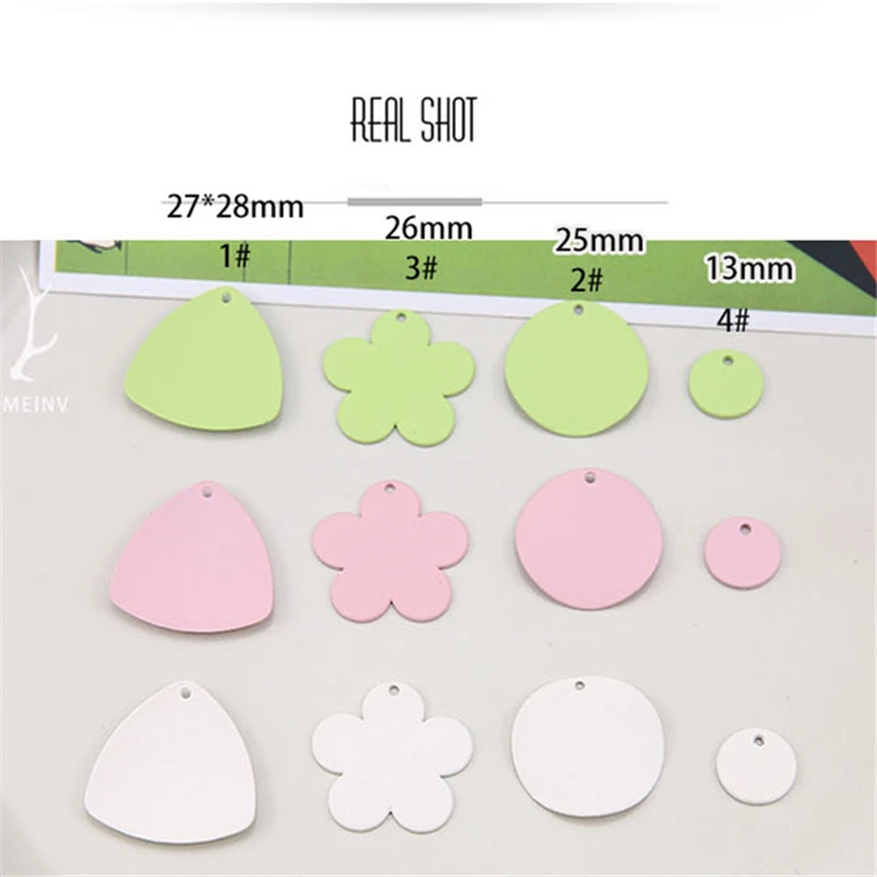 10 шт. новый дизайн хит продаж матовые серьги подвески из сплава с распылителем