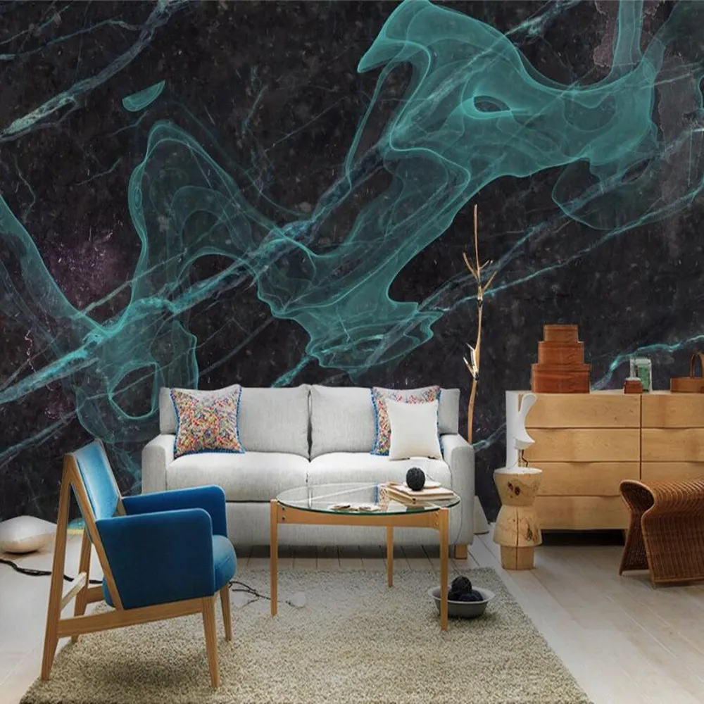 Большие фотообои mi'loɿi на заказ 3d индивидуальные простые черные абстрактные