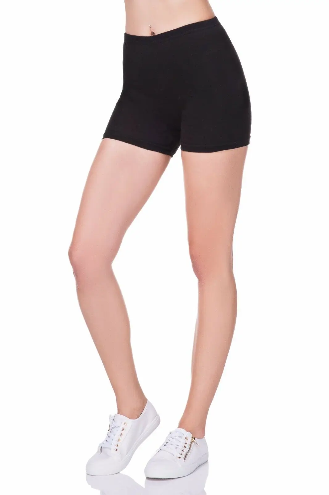 

Женские короткие леггинсы 4 цветов, однотонные шорты для бега с высокой талией, штаны для тренировок, фитнеса и активного отжима живота