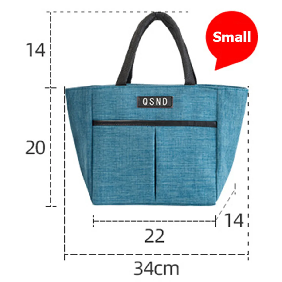 

Large Lunch Bag Kid Women Men Thermal Insulation Waterproof Reusable Portable Picnic Insulated Food Storage Box Tote Lunch Bag