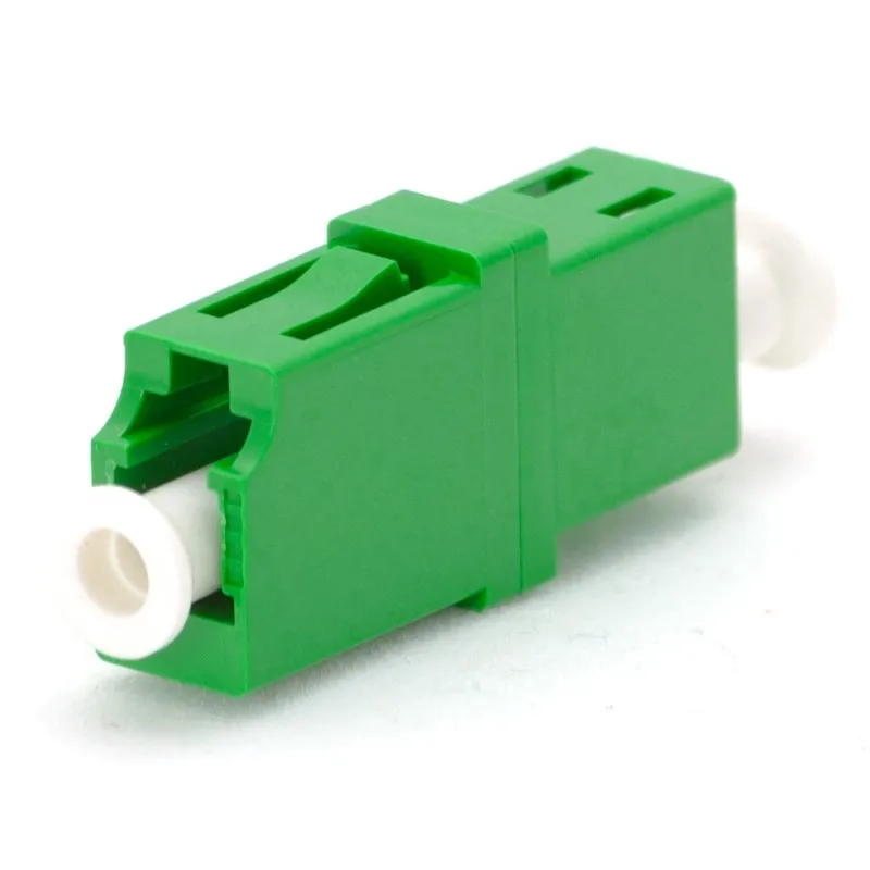 Fiber Optic Adapter LC/APC to LC/APC Duplex Singlemode Plastic Optical Fiber Coupler FTTH LC Fiber Optic Connector