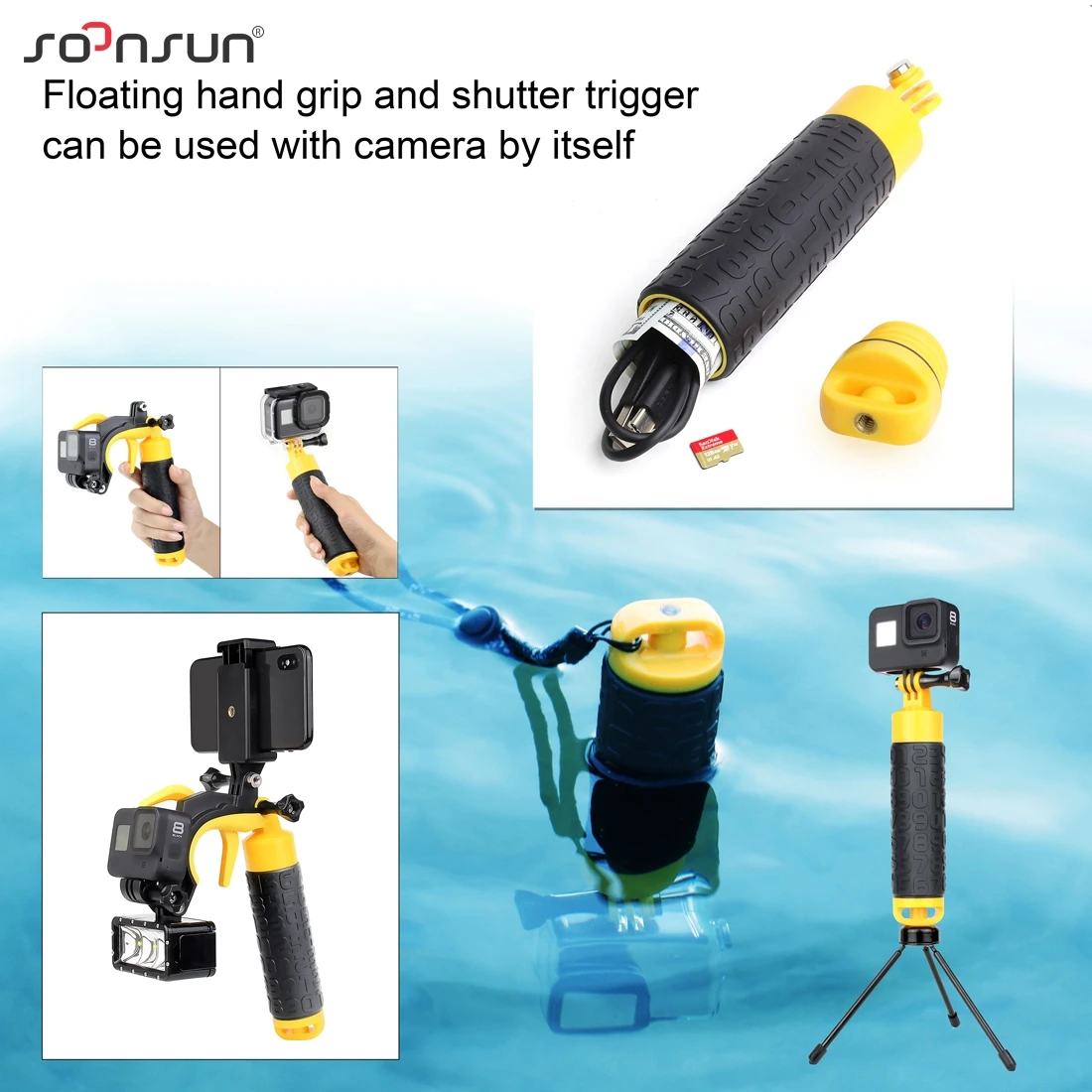 SOONSUN 45 м фильтр для дайвинга переключаемый купольный порт водонепроницаемый