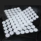 10 мм-25 мм 100 пар белая Волшебная нейлоновая наклейка двухсторонние клейкие крючки петли, диски белая круглая крепежная лента для шитья краф