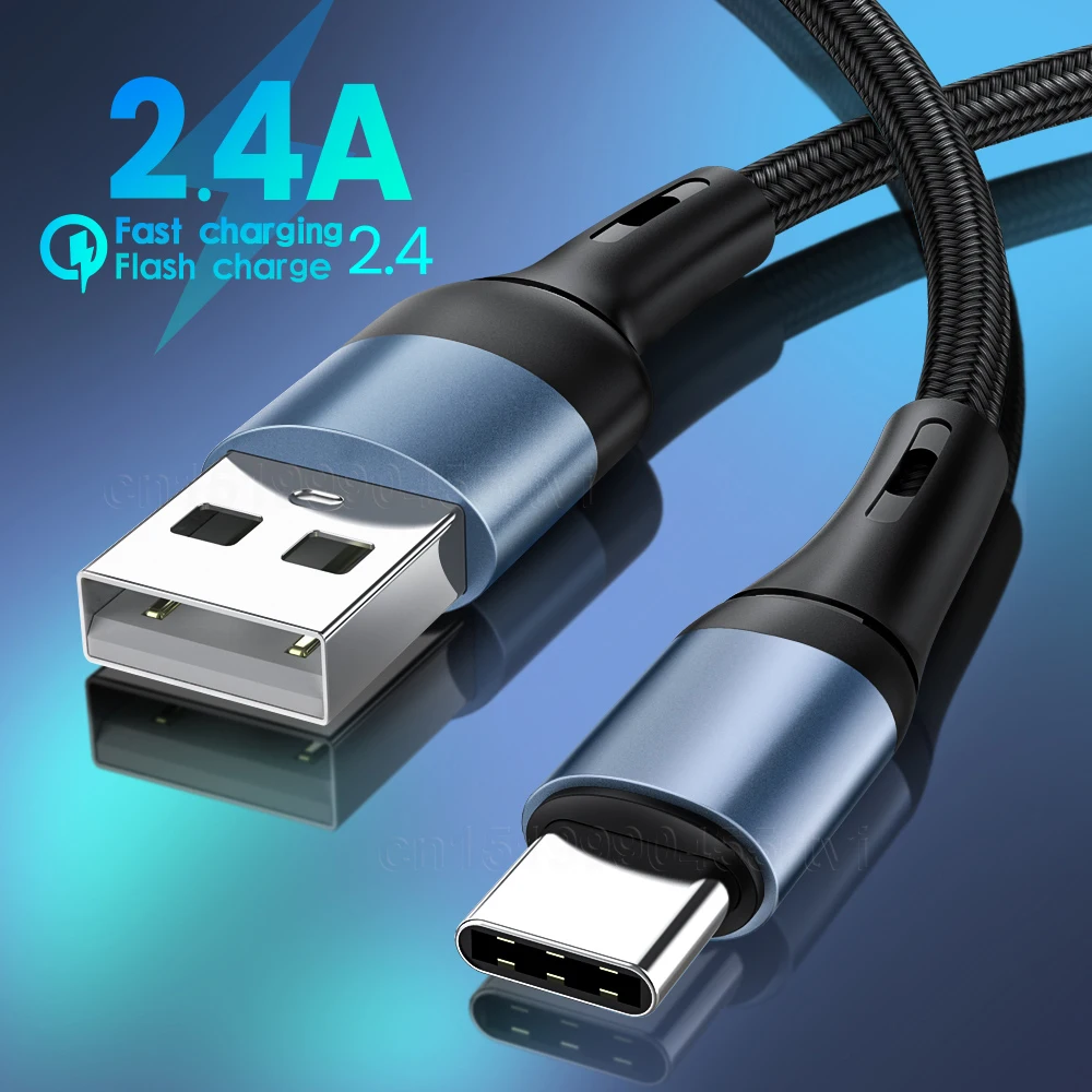 

Кабель USB Type-C для Samsung Xiaomi QC3.0, USB C, кабель для зарядки, а, кабель для передачи данных для Huawei P30