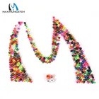 50 шт., вольфрамовые бусины для вязания мушек, 2,0-4,6 мм