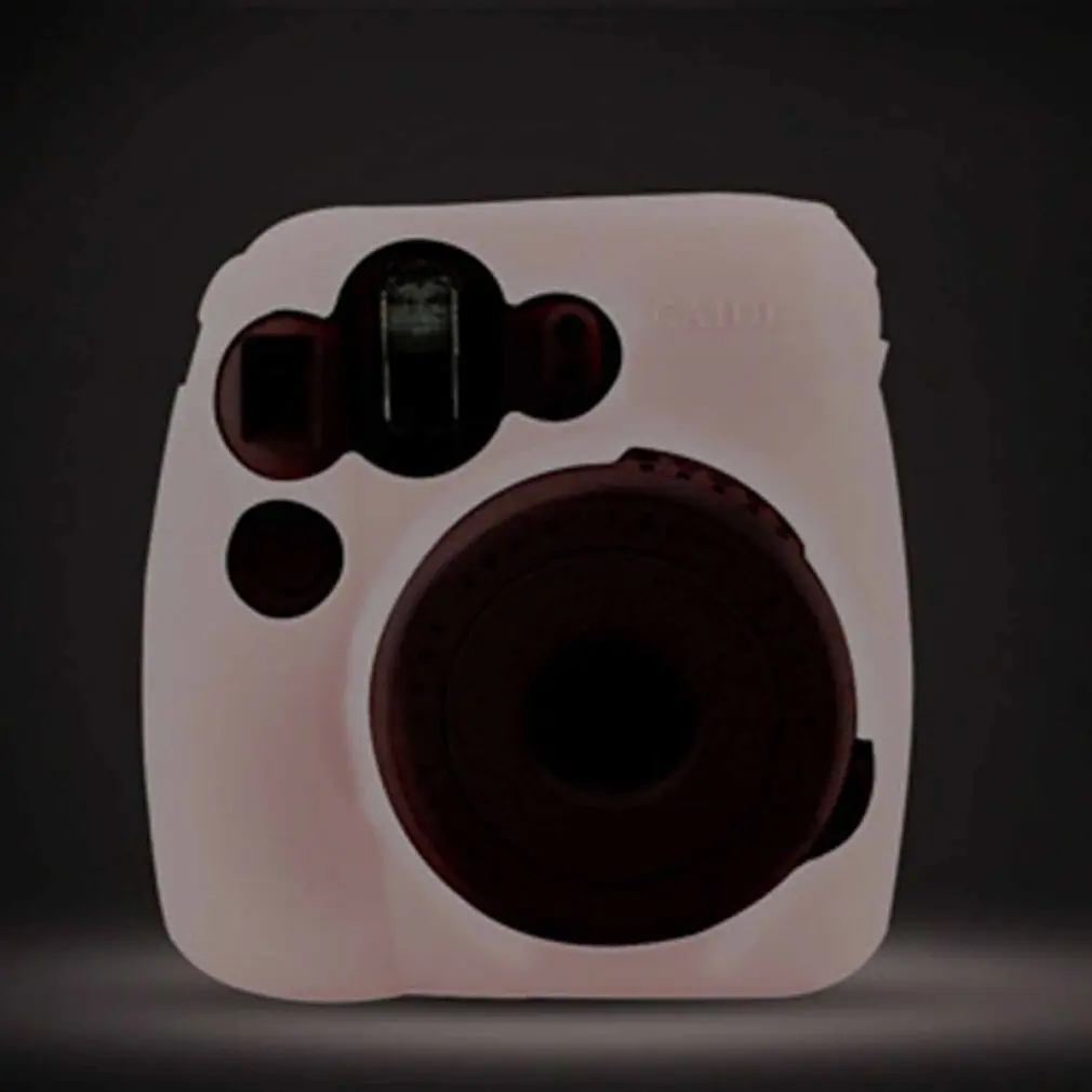 

Silicone Luminous Soft Carrying Storage Cover Skin Protective Shell Suitable for Polaroid Fujifilm Instax Mini 8/8s