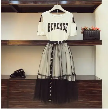 Женский комплект из 2 предметов длинная хлопковая футболка без бретелек и