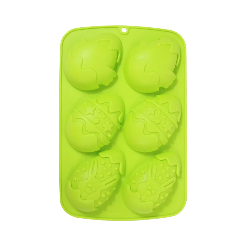

Easter Day Egg Shape Silicone Mold Gummy Animal Fondant Chocolate Candy Mould Cake Baking Decorating Tools Kitchen Bake Tool