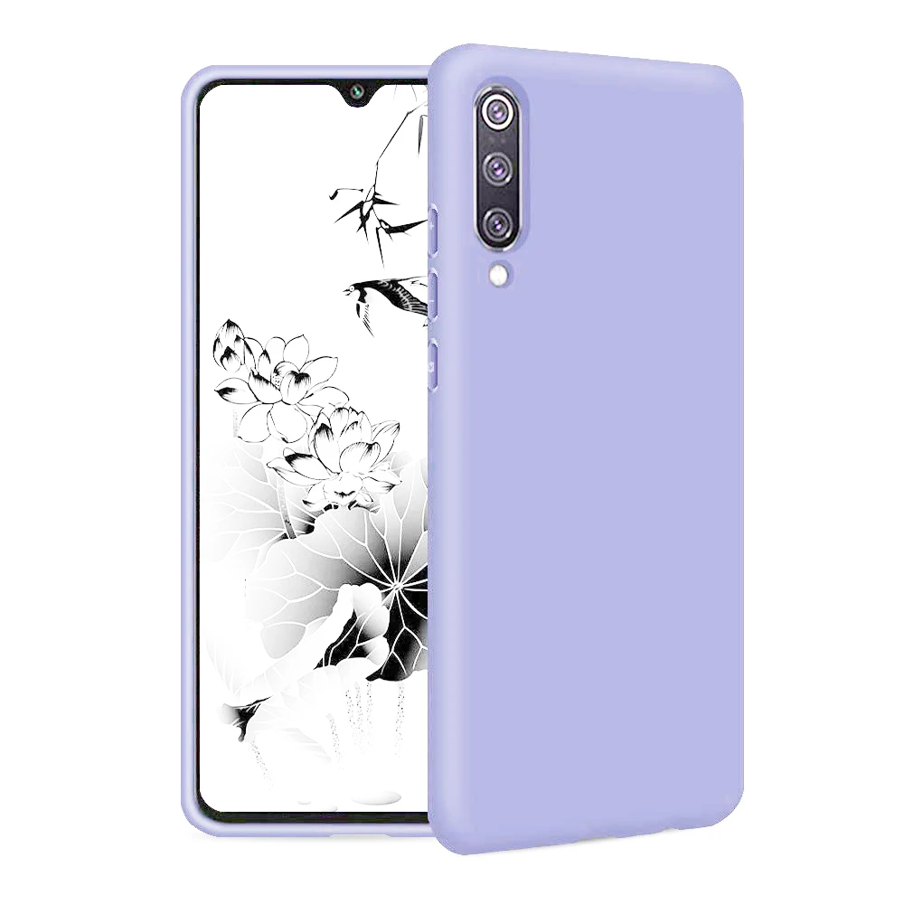 Силиконовый чехол для samsung Galaxy A50 A30 A40 A10 A20 A70 тапочки однотонного яркого телефона