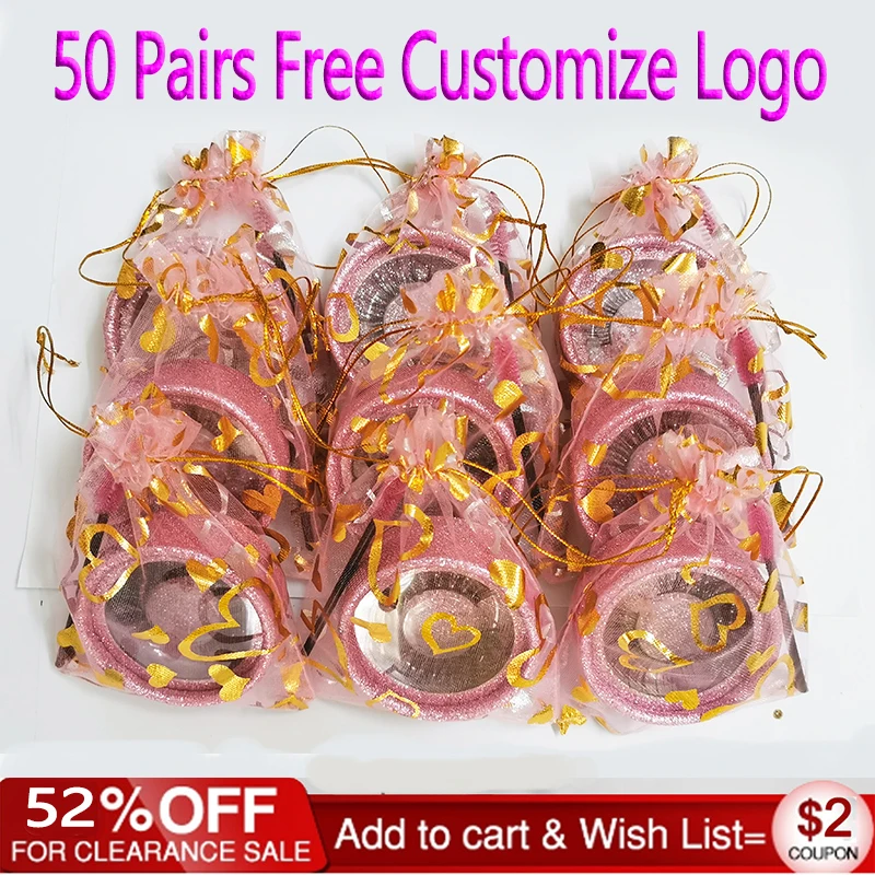 Ресницы 3D норковые в подарочной упаковке полный набор полосок для накладных