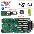 OBDIICAT 2016.R12017.R1 полный комплект новый с Bluetooth с генератором ключей obd2 Диагностический Инструмент TCS SCan Test для грузовика