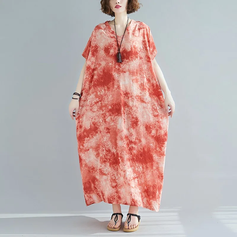 Женское атласное платье с коротким рукавом винтажное цветочным принтом