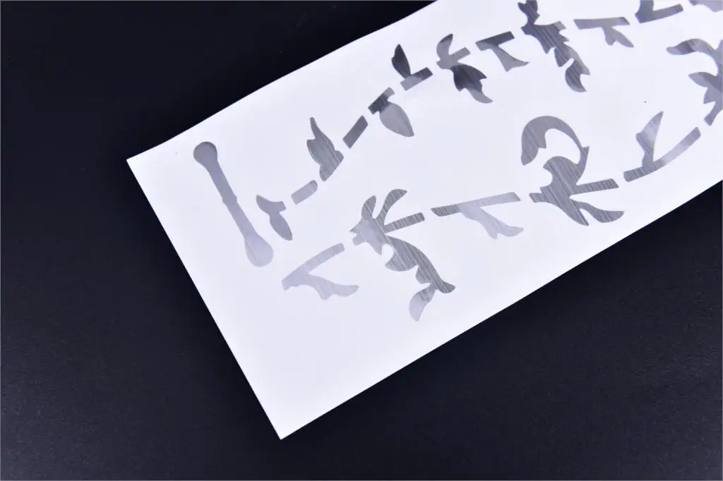 

"Сделай сам" Древо жизни гитары или гриф с ладами для бас-гитары инкрустация Стикеры серебро Цвет гитарная наклейка Стикеры