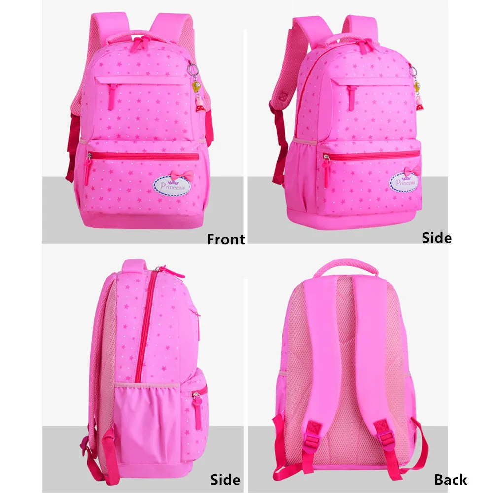 3 в 1 комплект рюкзаков для девочек-подростков школьные сумки с принтом звезд
