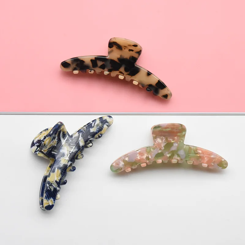 

Корейский новый простой популярный большой коготь для волос из уксусной кислоты