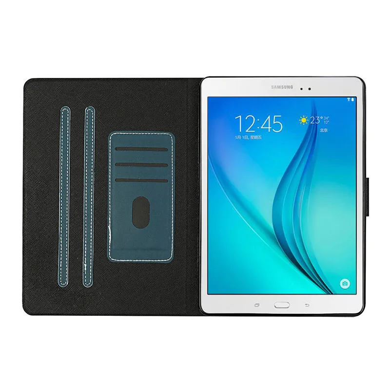 Чехол для Samsung Galaxy Tab A 9 7 дюймов SM T550 T555 P550 P555 P555Y подставка|Чехлы планшетов и