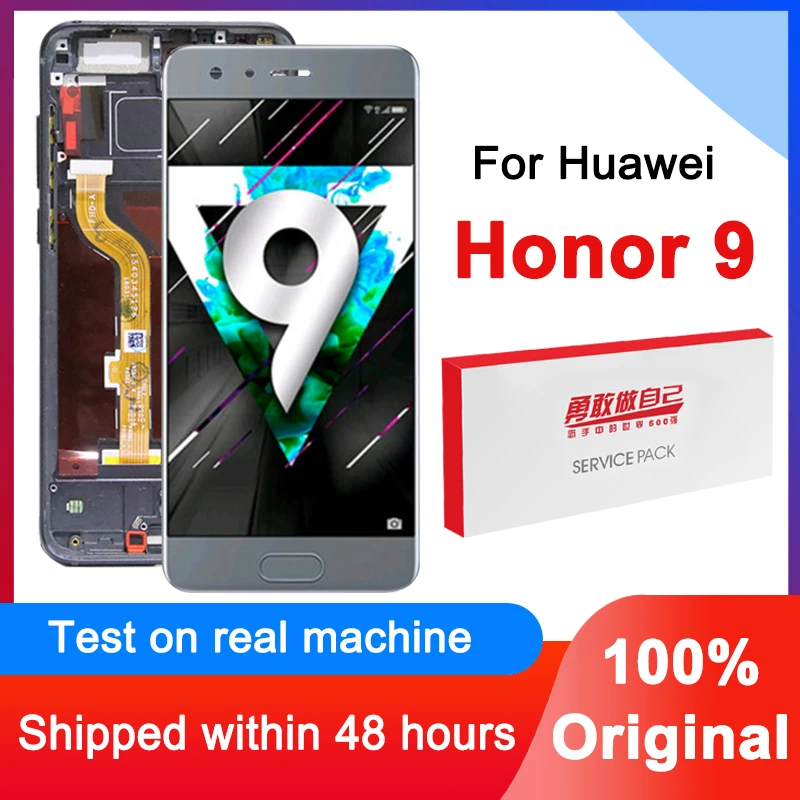 Дисплей 5 15 ''для замены Huawei Honor 9 оригинальный ЖК-сенсорный экран с