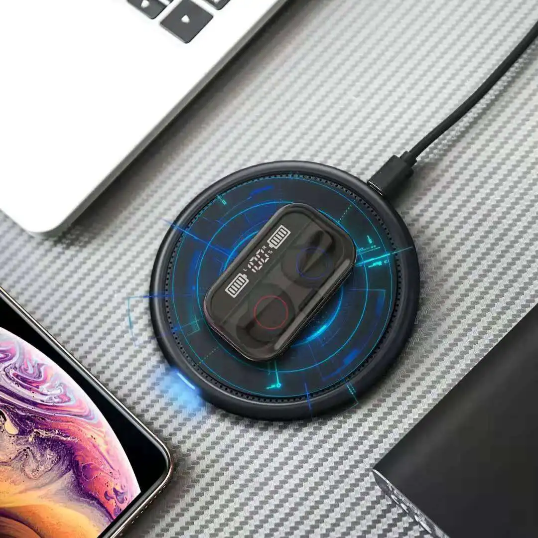 

2020 Earphones Bluetooth 5.0 Earphone Wireless TWS HIFI Mini In-ear Sports Running Earphone Support IOS/Android Phones HD Call