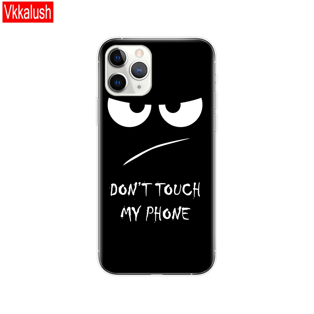 80056 Чехол для мобильного телефона, чехол для iphone 11, чехол для iphone 11 pro max eleven coque etui, бампер, задняя крышка, полный 360, защитный - Цвет: 80056