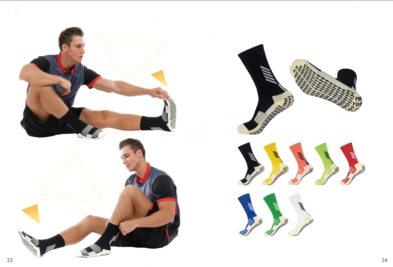DYROREFL A New Type Of M- Word Adhesive Non- Slip Soles Professional Football Training Socks CJM614 Wholesale