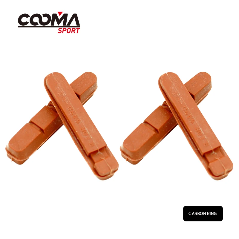 

ROAD BIKE BRAKE PADS SHOES, Brake Pad Inserts, for Carbon Rim, Fit Dura Ace Ultegra 105 Brake System, 2 Pairs, 4 PCS