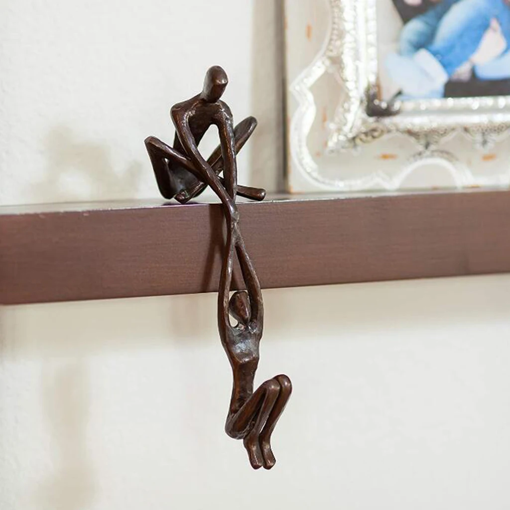 

Chic Resin Human Character Sculpture Decorative Figurine Cabinet Ornament