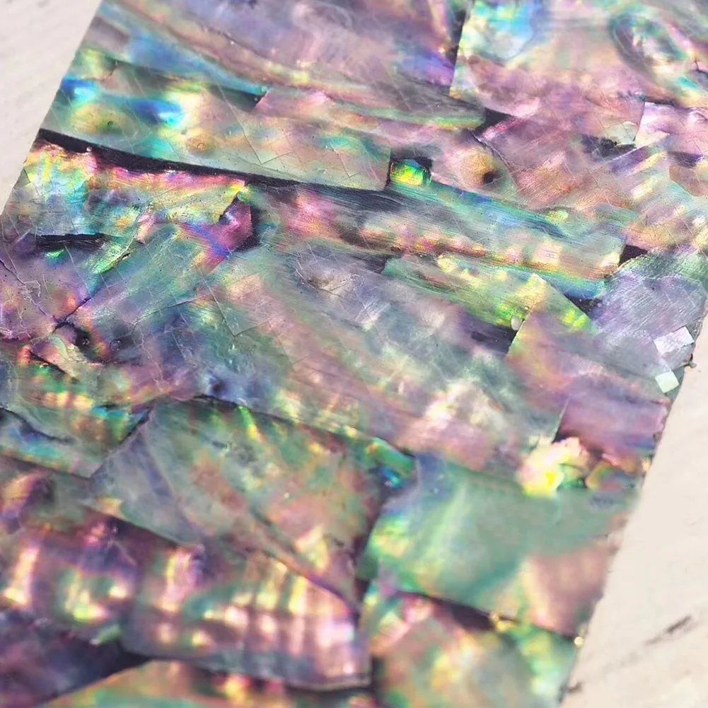 2 листа наклеек для дизайна ногтей клейкий сломанный градиент Русалка Оболочка