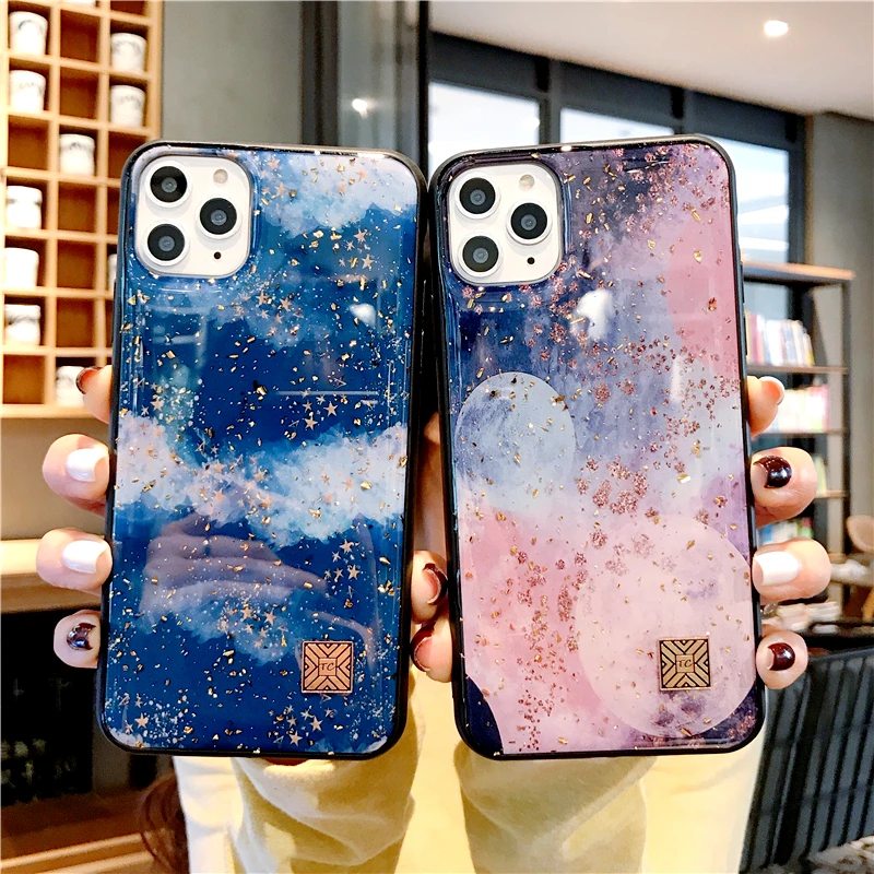 

sumkeymi Abstract Painting Soft Silicone Frame Phone Case For iphone 11 Case For iphone 12 7 8 Plus mini Pro X XS Max XS XR