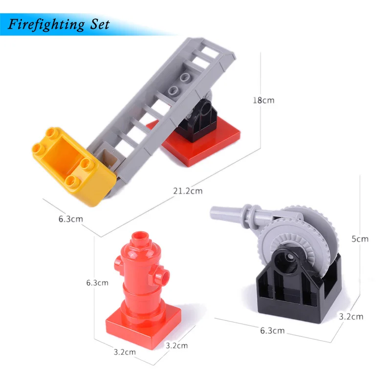 Children Big Brick Building Blocks Toy Furniture Fruit Set Firefighting Etc. Various Accessories | Игрушки и хобби